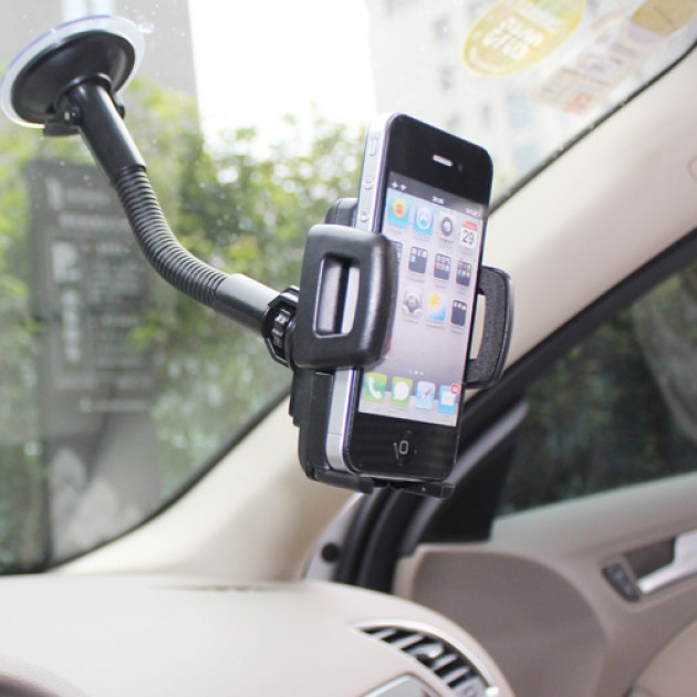 Supporto universale da auto richiudibile a ventosa per cellulari smartphone  iphone